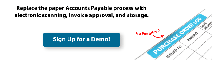 Use document management software for the accounts payable process