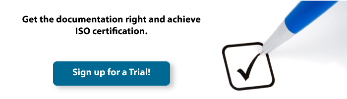 Use document management software to achieve ISO certification