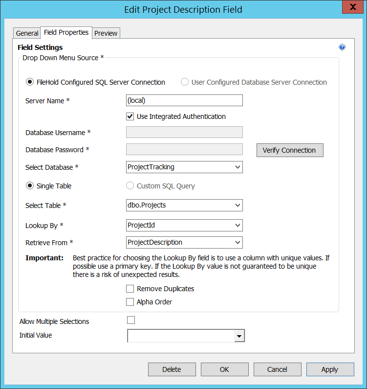 Project description metadata field descriptoin