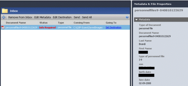 Manage imports database lookup for metadata 