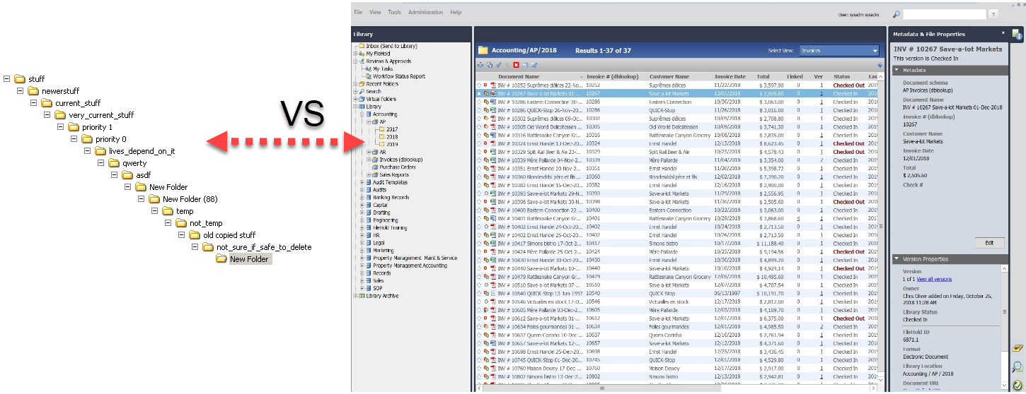 Better filing with FileHold