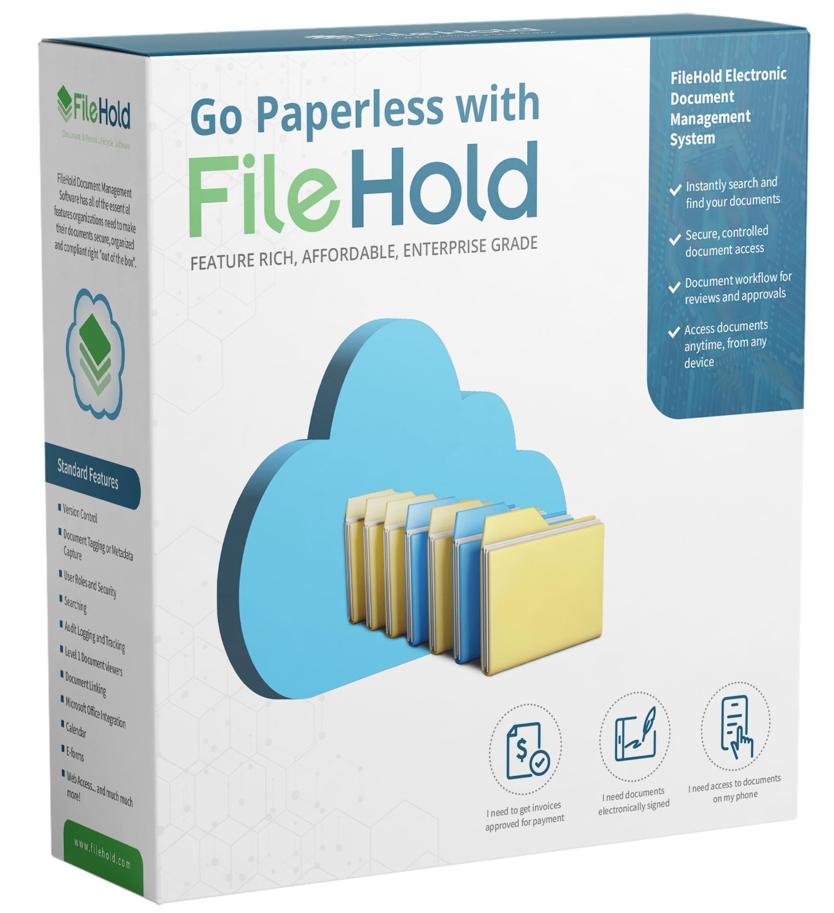FileHold Software box