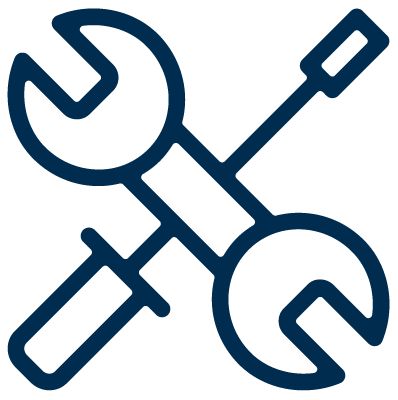 wrench and screw driver